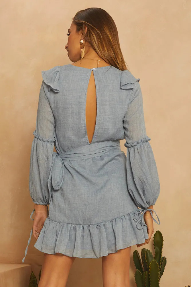 A Change Of Heart Dress Denim