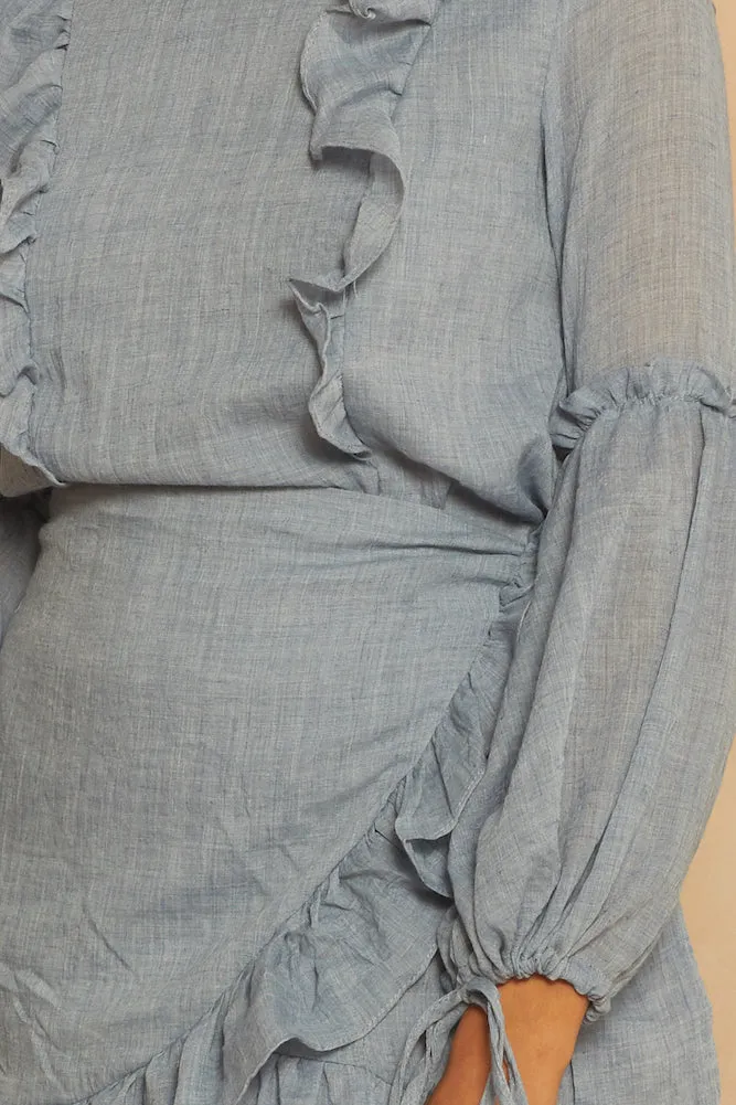 A Change Of Heart Dress Denim
