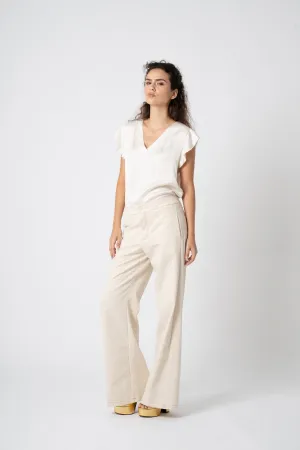 Astrid  Satin Beach Day Blouse