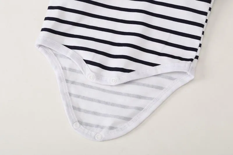 Baby Striped Siblings Sleeveless Summer Romper Baby clothes Wholesale