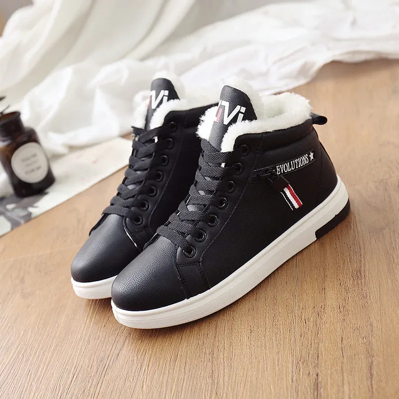 Camila | Dames Enkellaarzen Winter Pluche Sneakers