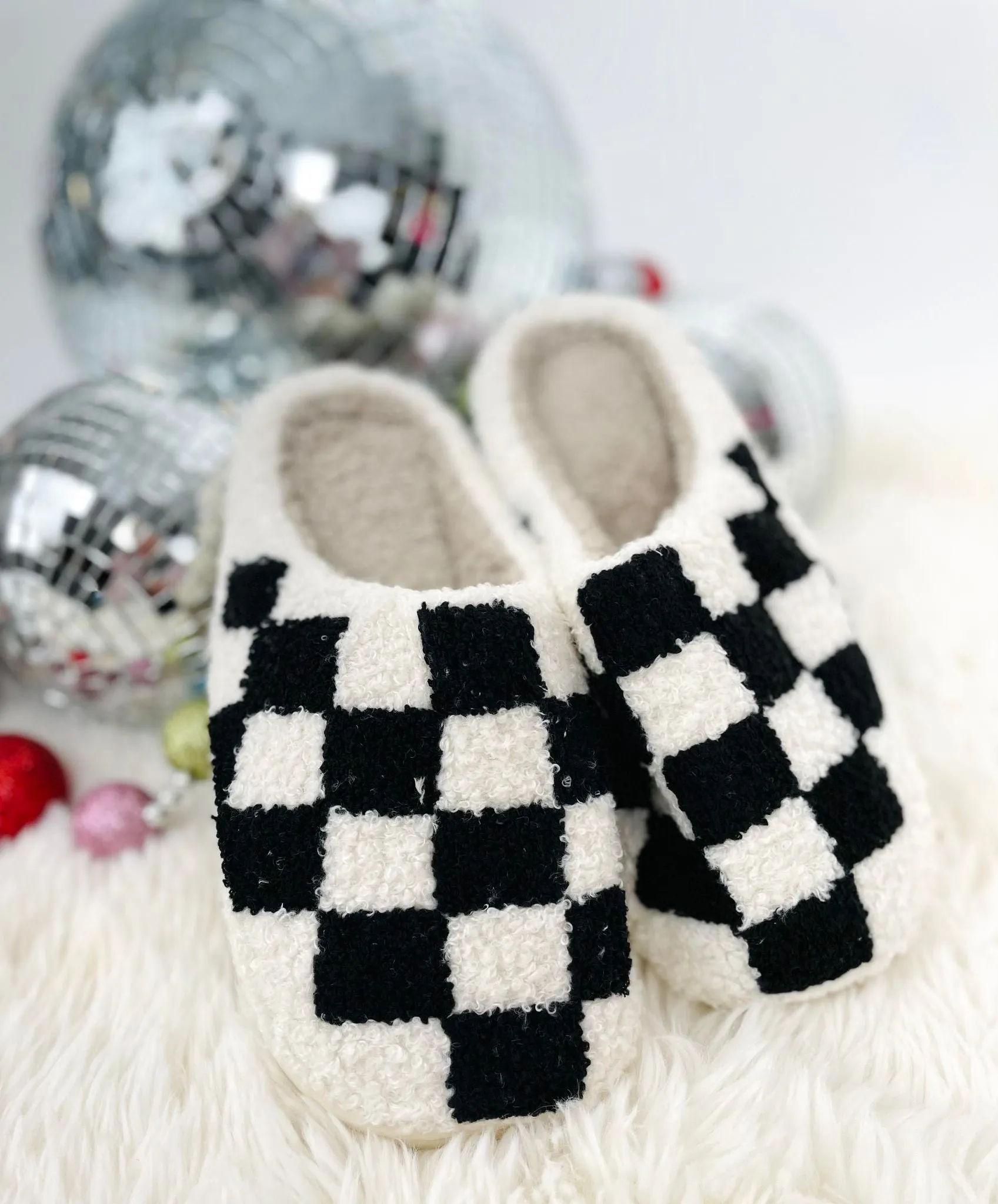 Checkered Slippers {Multiple Colors!}