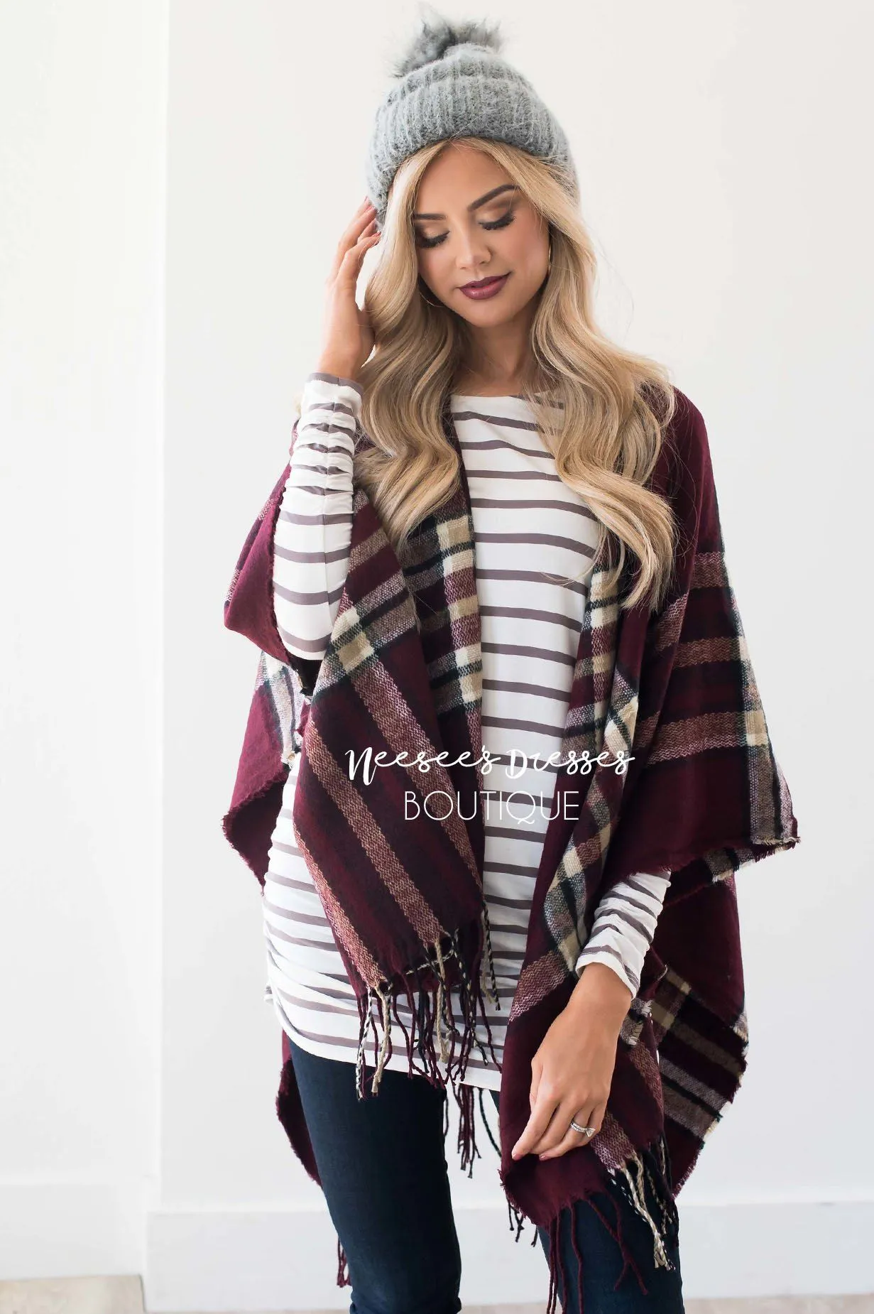 Cozy Cool Ruana Shawl