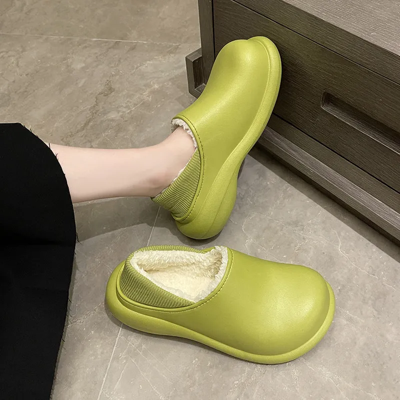 Cozy Step Slippers - Women's Platform Home Shoes by The Nevermore