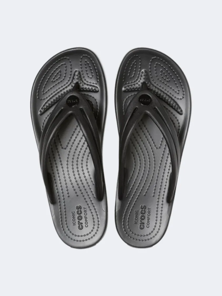 Crocs Crocband Flip Women Lifestyle Slippers Black 206100-001