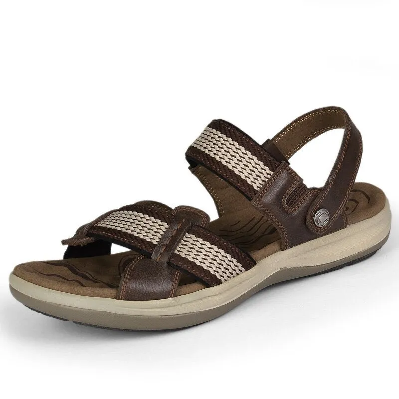 Cuzcare Orthopedic Sandals Women Leather Comfortable Summer Arch Support