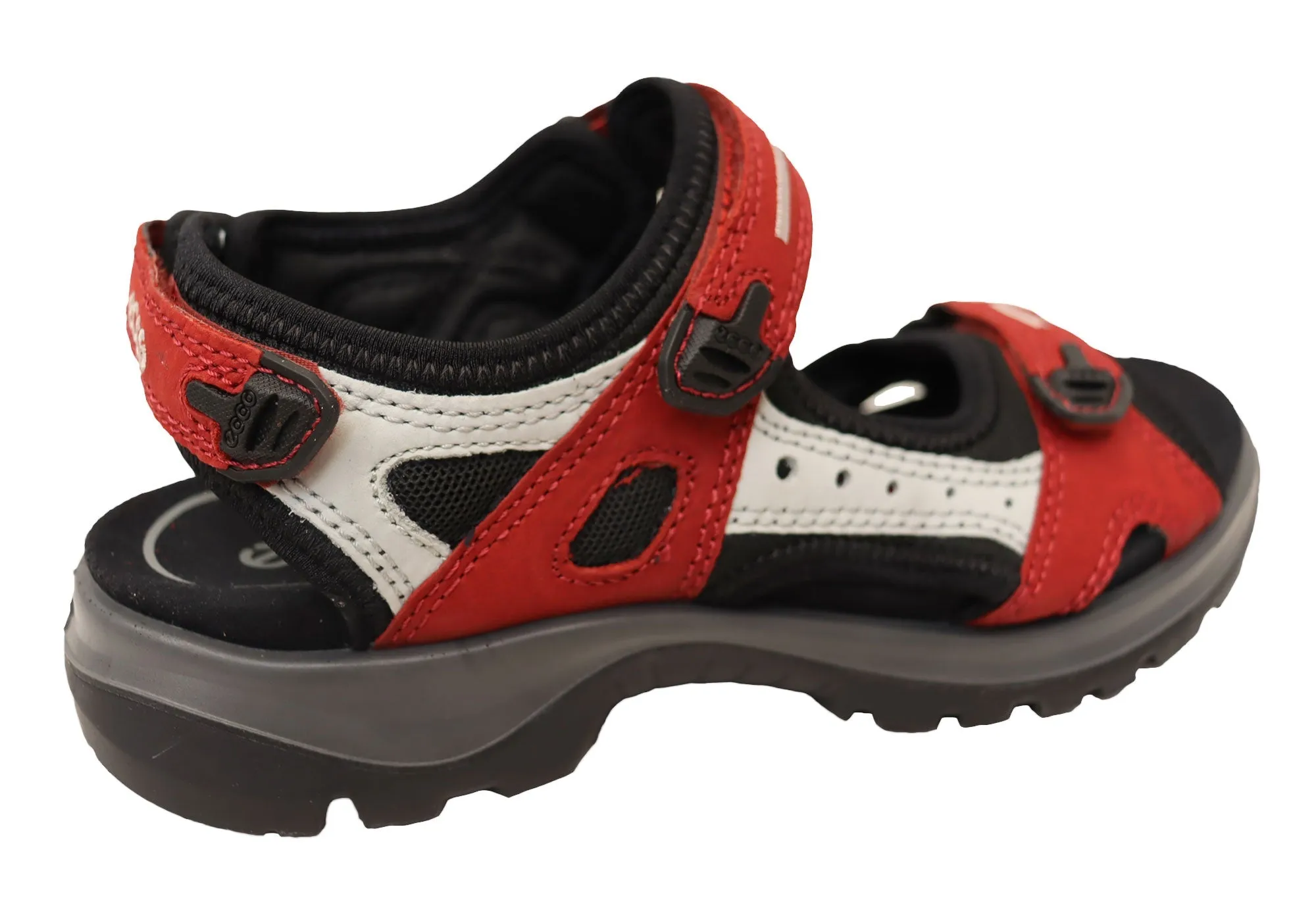 ECCO Womens Offroad Leather Adjustable Sandals