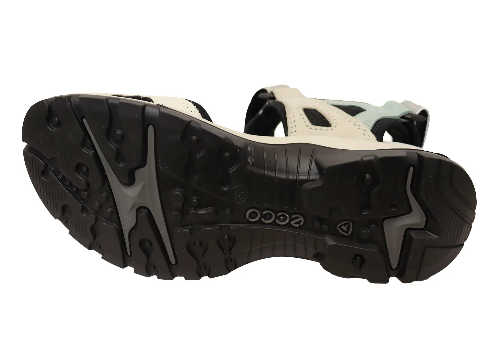 ECCO Womens Offroad Leather Adjustable Sandals