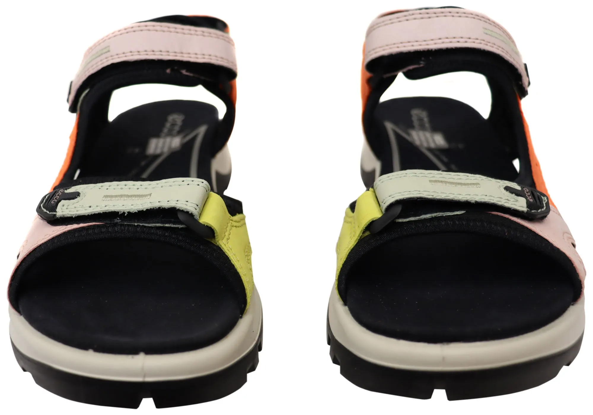 ECCO Womens Offroad Leather Adjustable Sandals