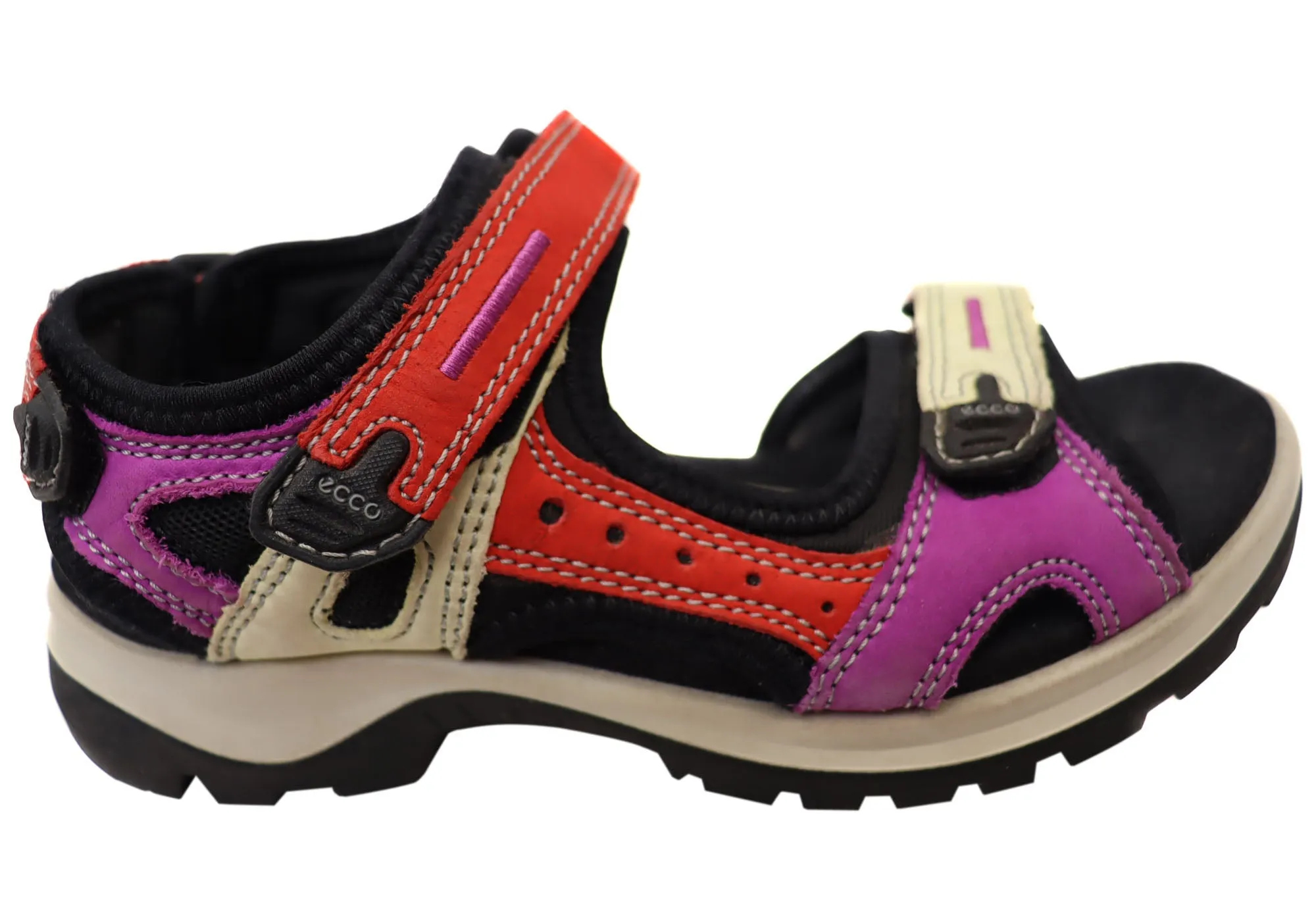 ECCO Womens Offroad Leather Adjustable Sandals