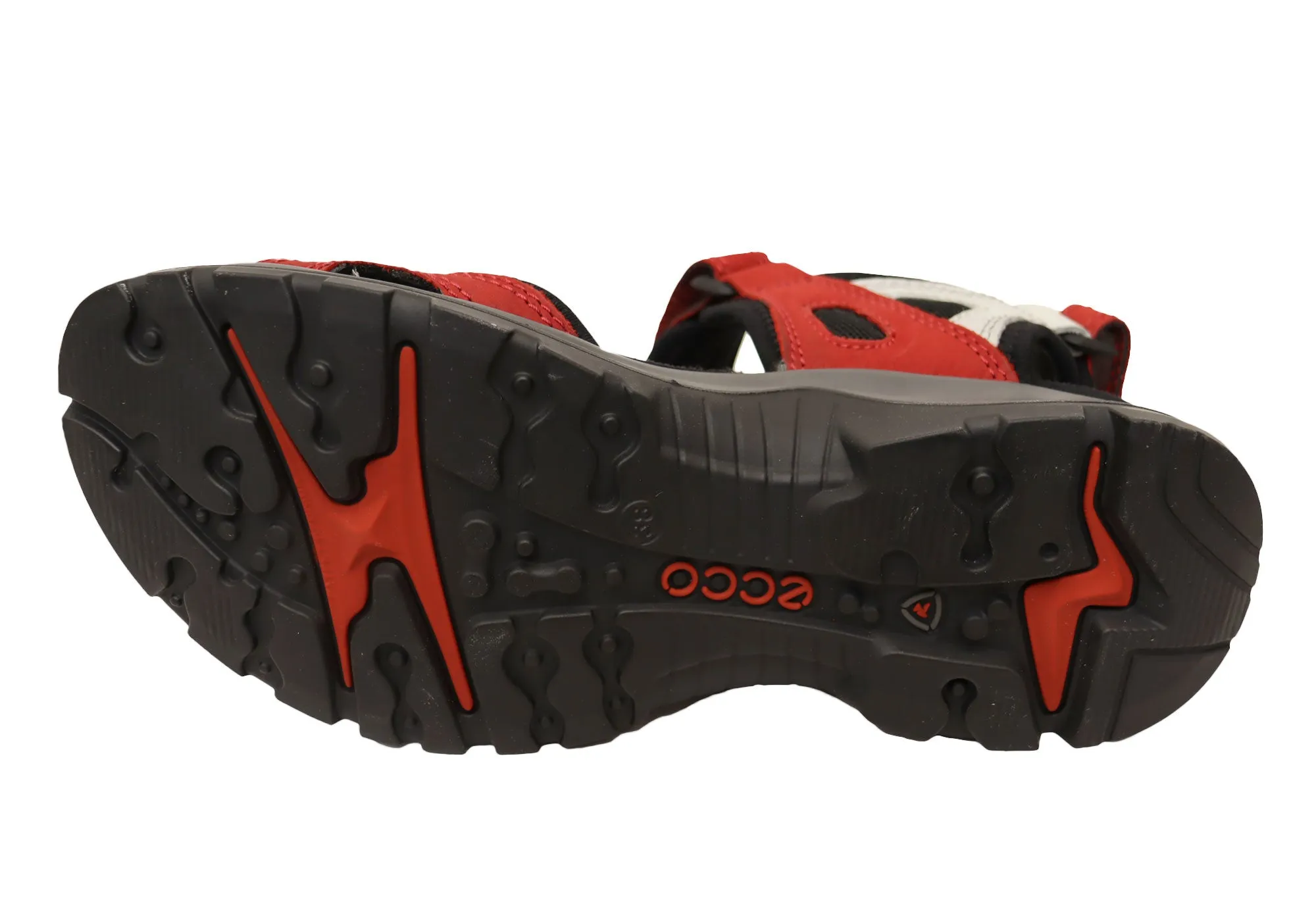 ECCO Womens Offroad Leather Adjustable Sandals