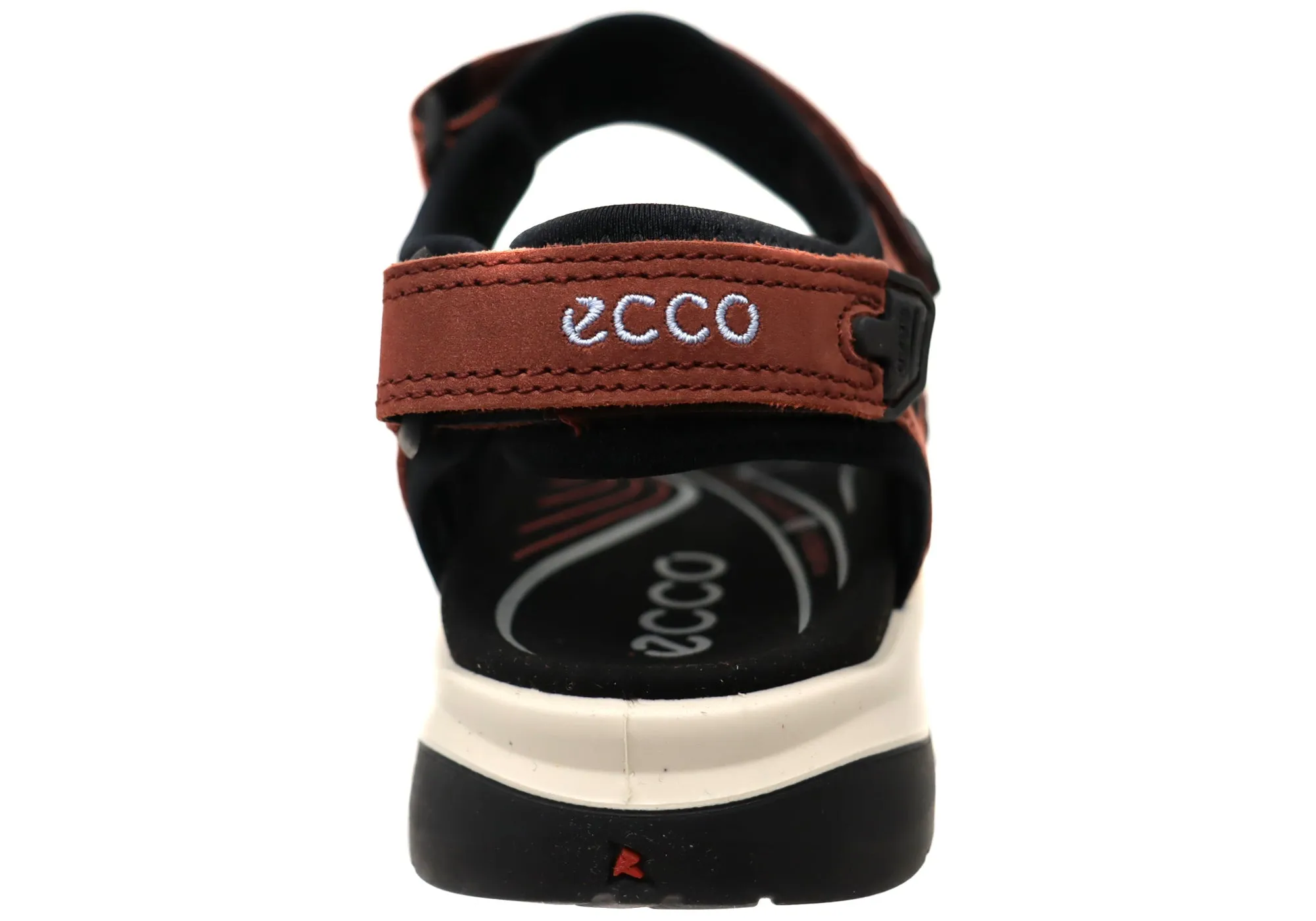 ECCO Womens Offroad Leather Adjustable Sandals