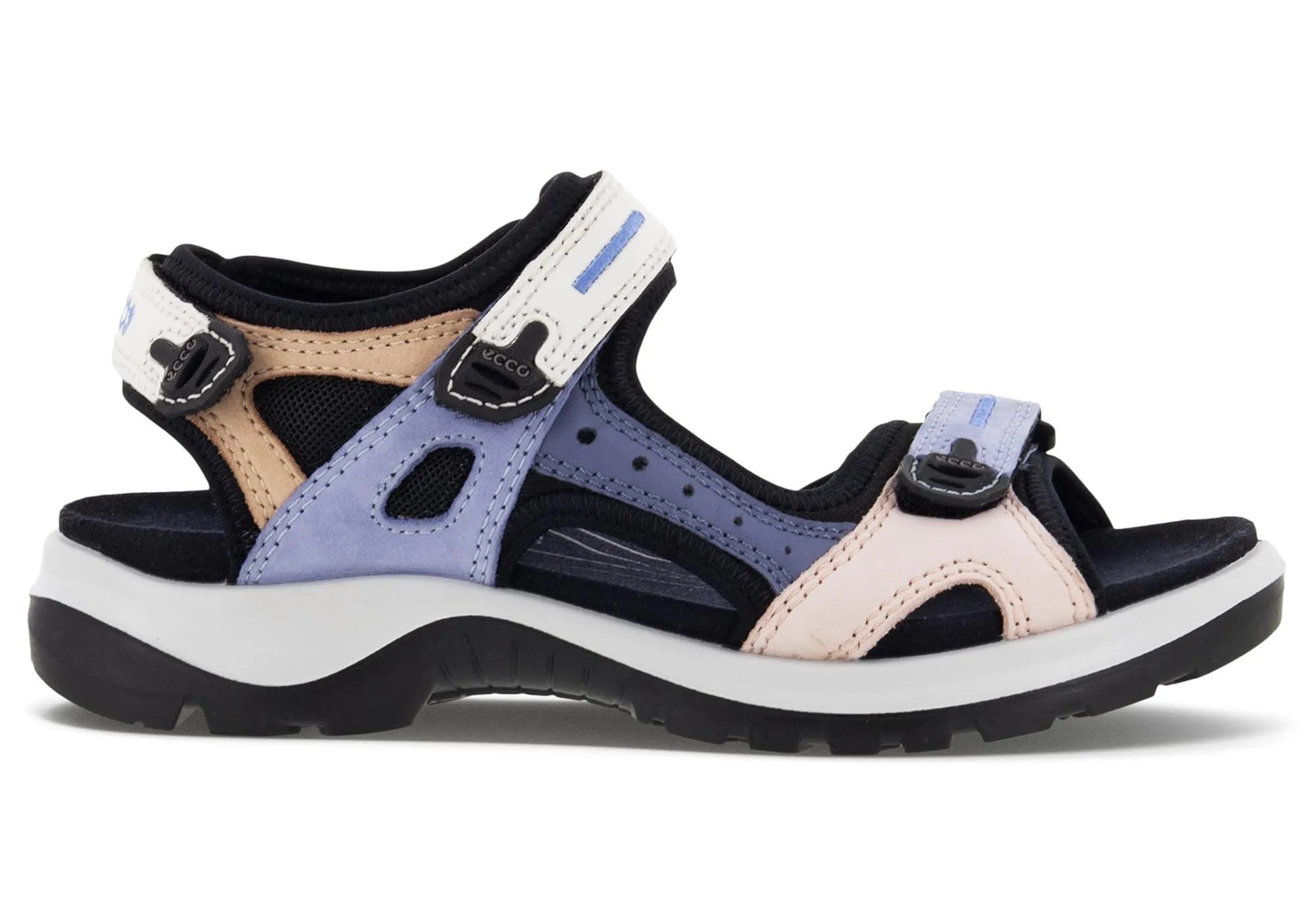 ECCO Womens Offroad Leather Adjustable Sandals