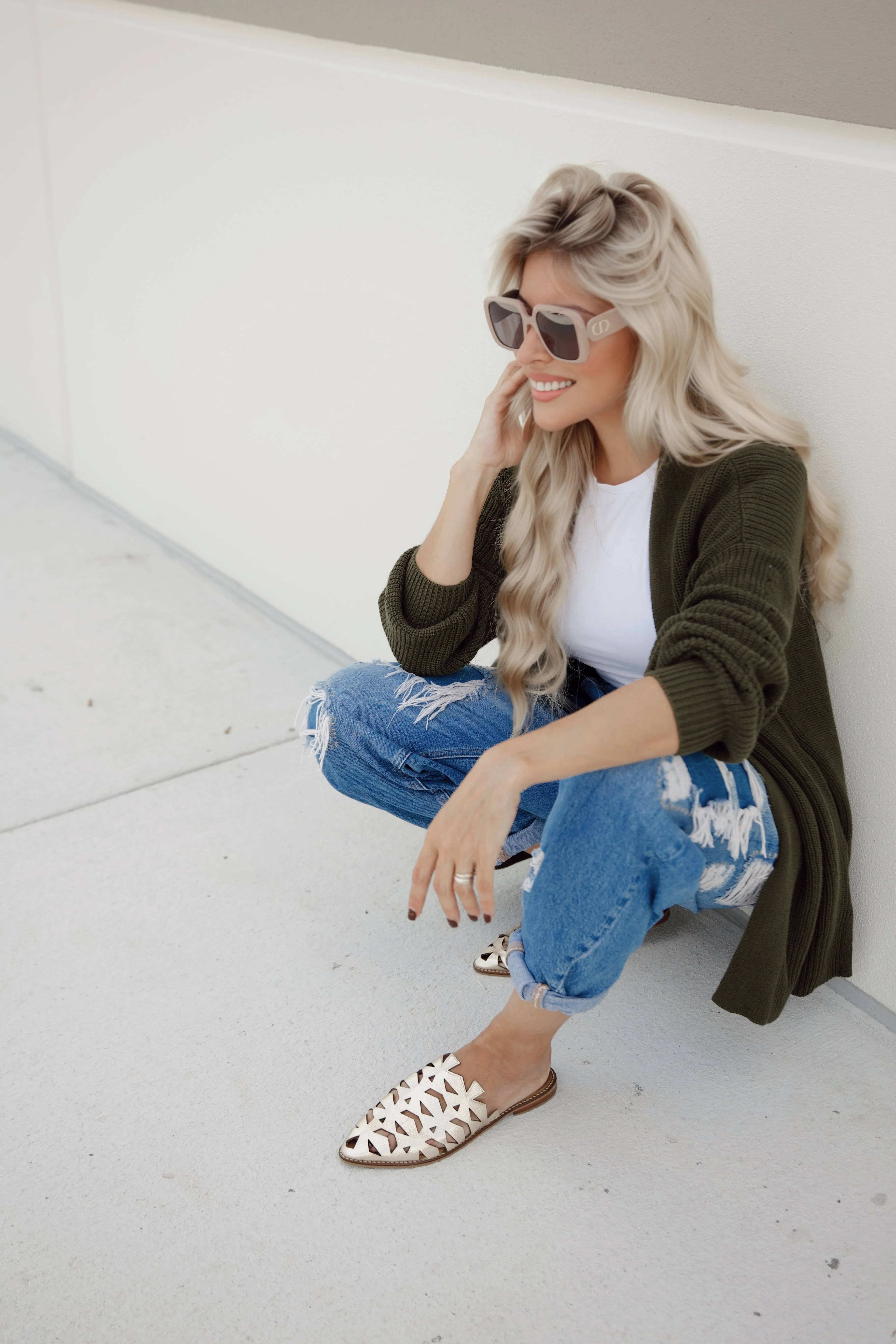 Flats Hoja - Gold