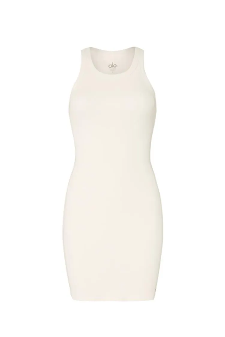 GODDESS RIBBED GO-TO DRESS