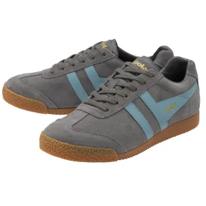 Gola Harrier Suede Ash/Ocean Women's Sneaker