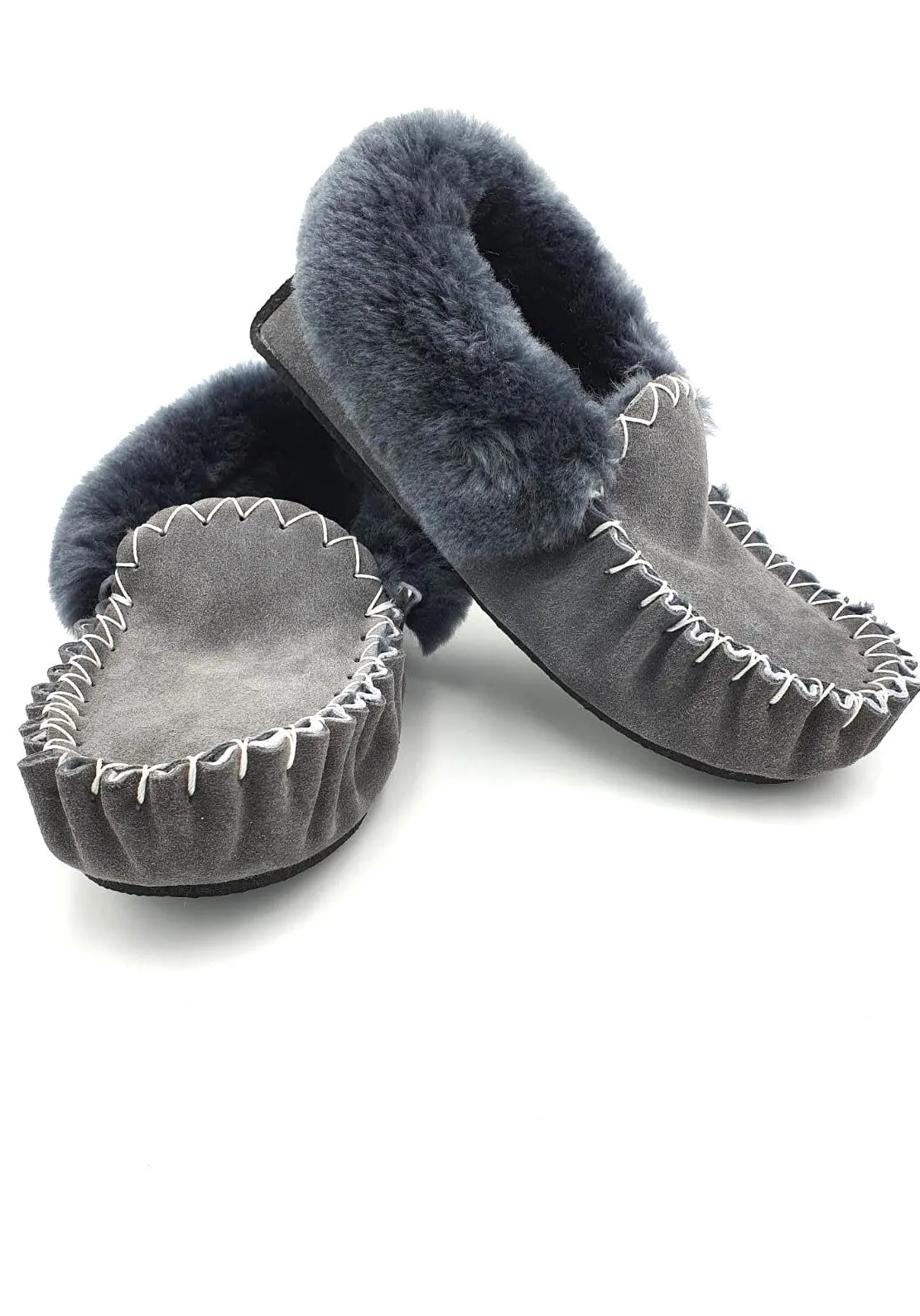 Grey Moccasins
