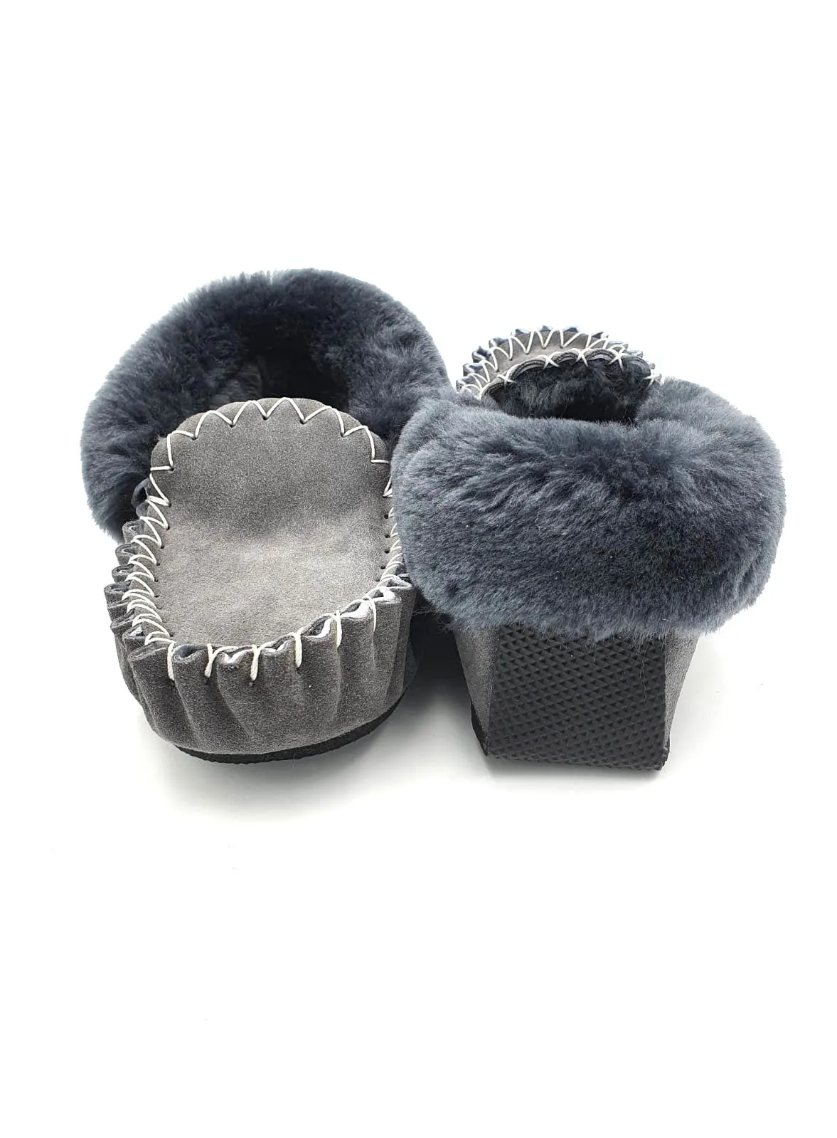Grey Moccasins
