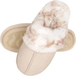 Jessica Simpson Comfy Faux Fur House Slipper