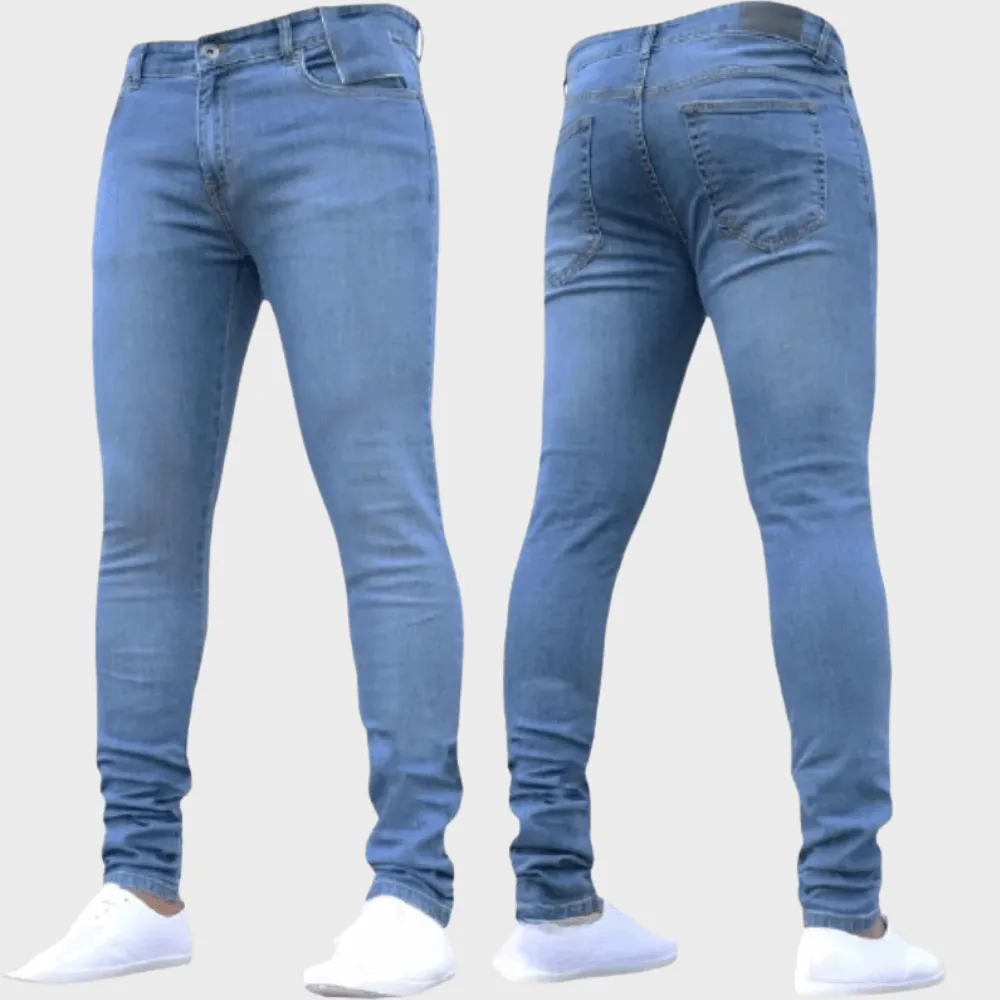 Men's Classic Skinny Fit Jeans: Everyday Comfort & Style