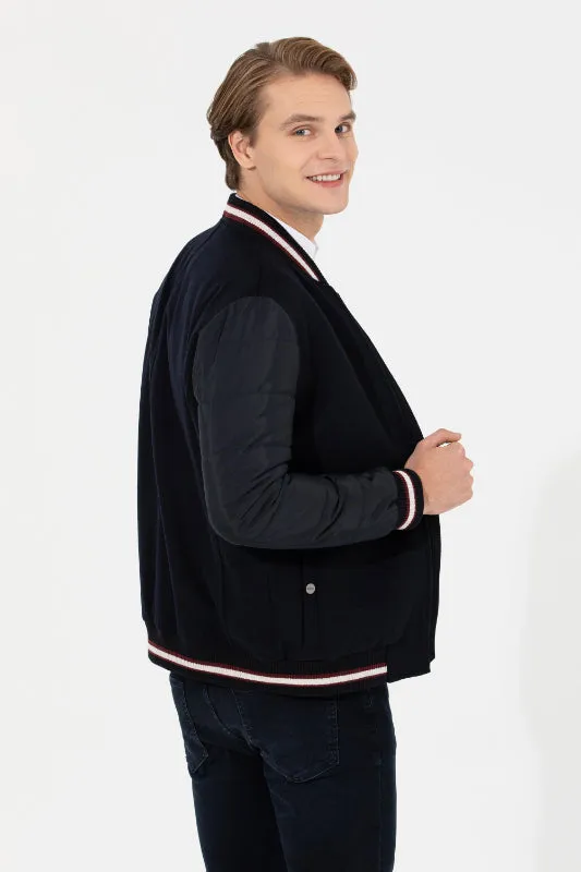 Mens Jacket Navy Blue