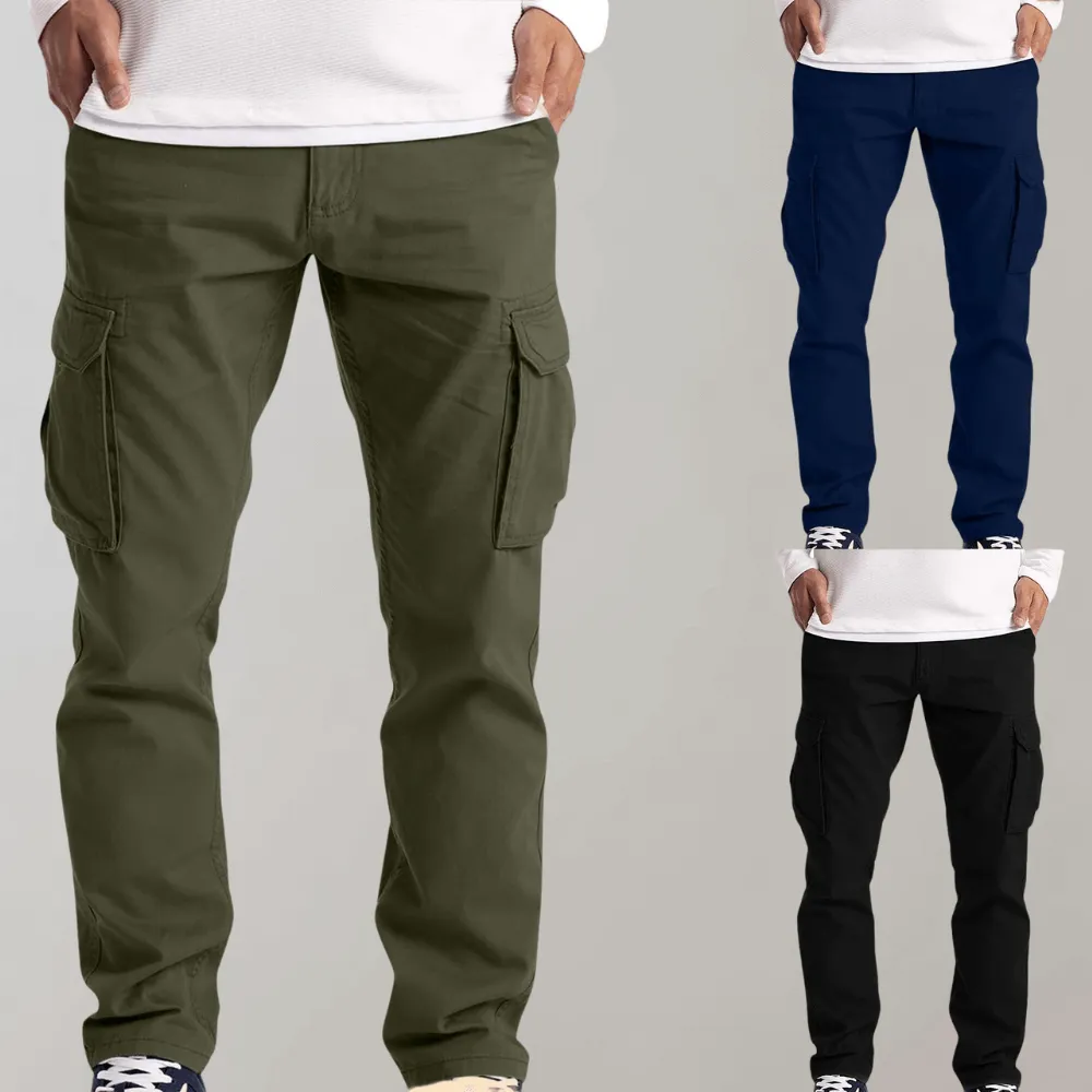 Men's Relaxed-Fit Cargo Pants: Everyday Comfort & Style