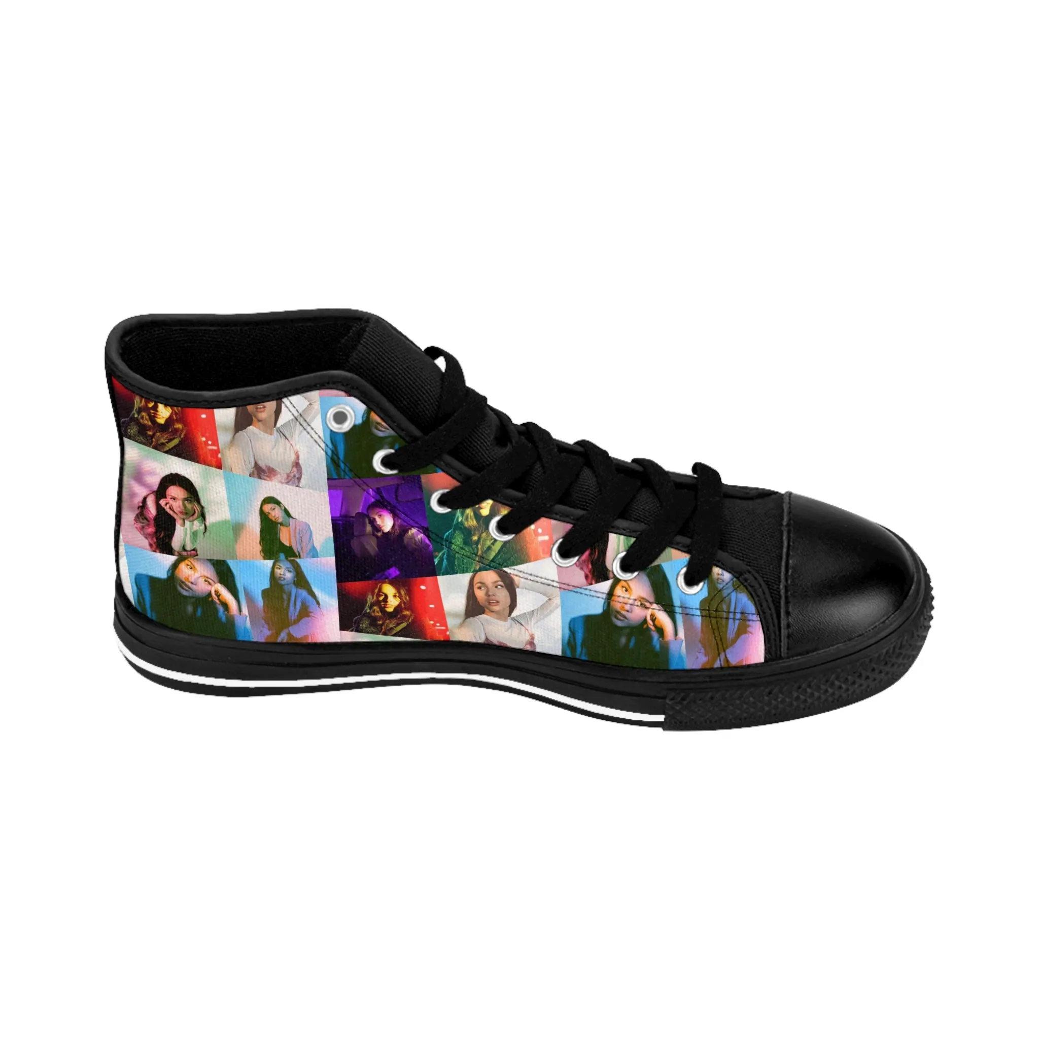 Olivia Rodrigo Portrait Collage Women's Classic Sneakers