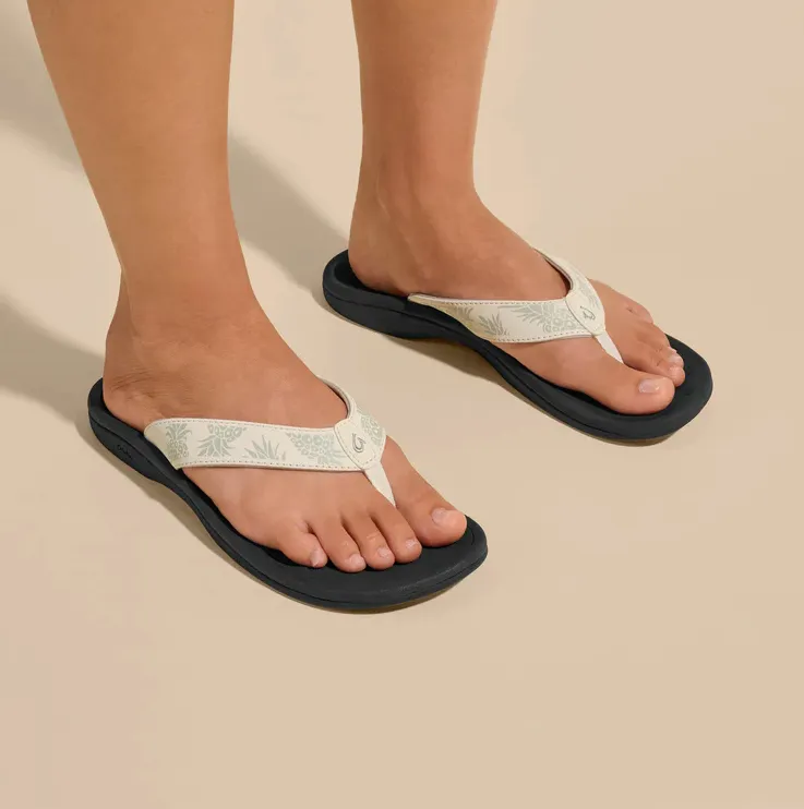 Olukai Women's Ohana in Bright White/Hua