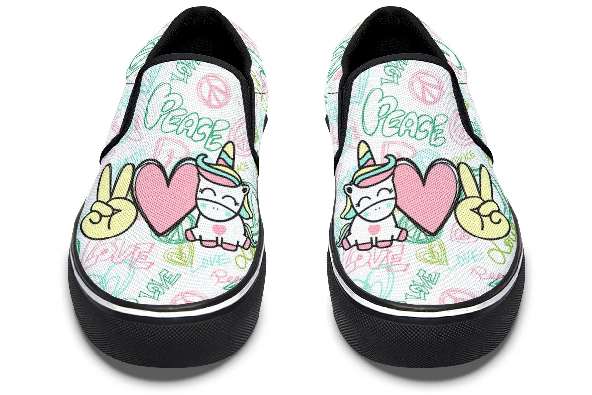 Peace Love Unicorn