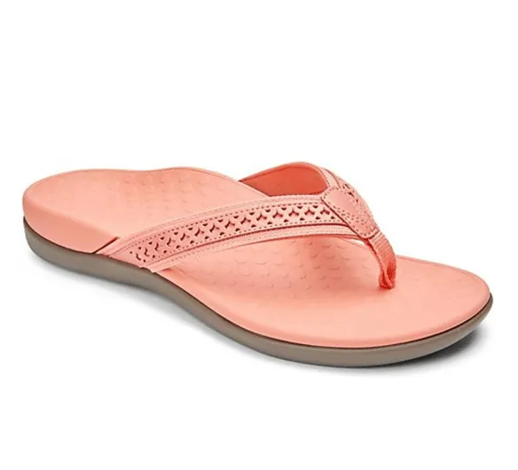 Platform Leather Thong Sandals