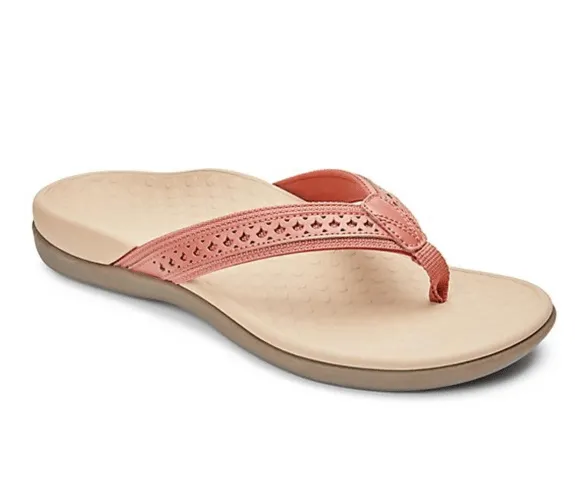 Platform Leather Thong Sandals