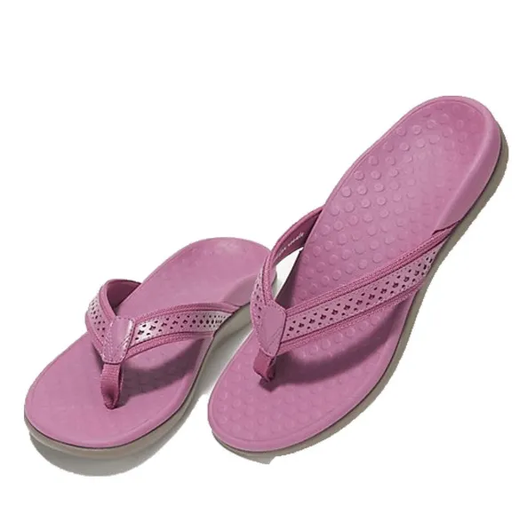 Platform Leather Thong Sandals