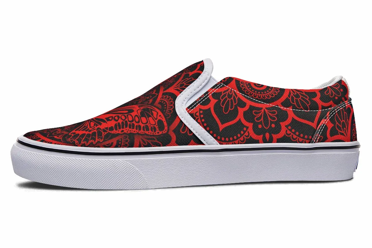 Red Floral Butterfly
