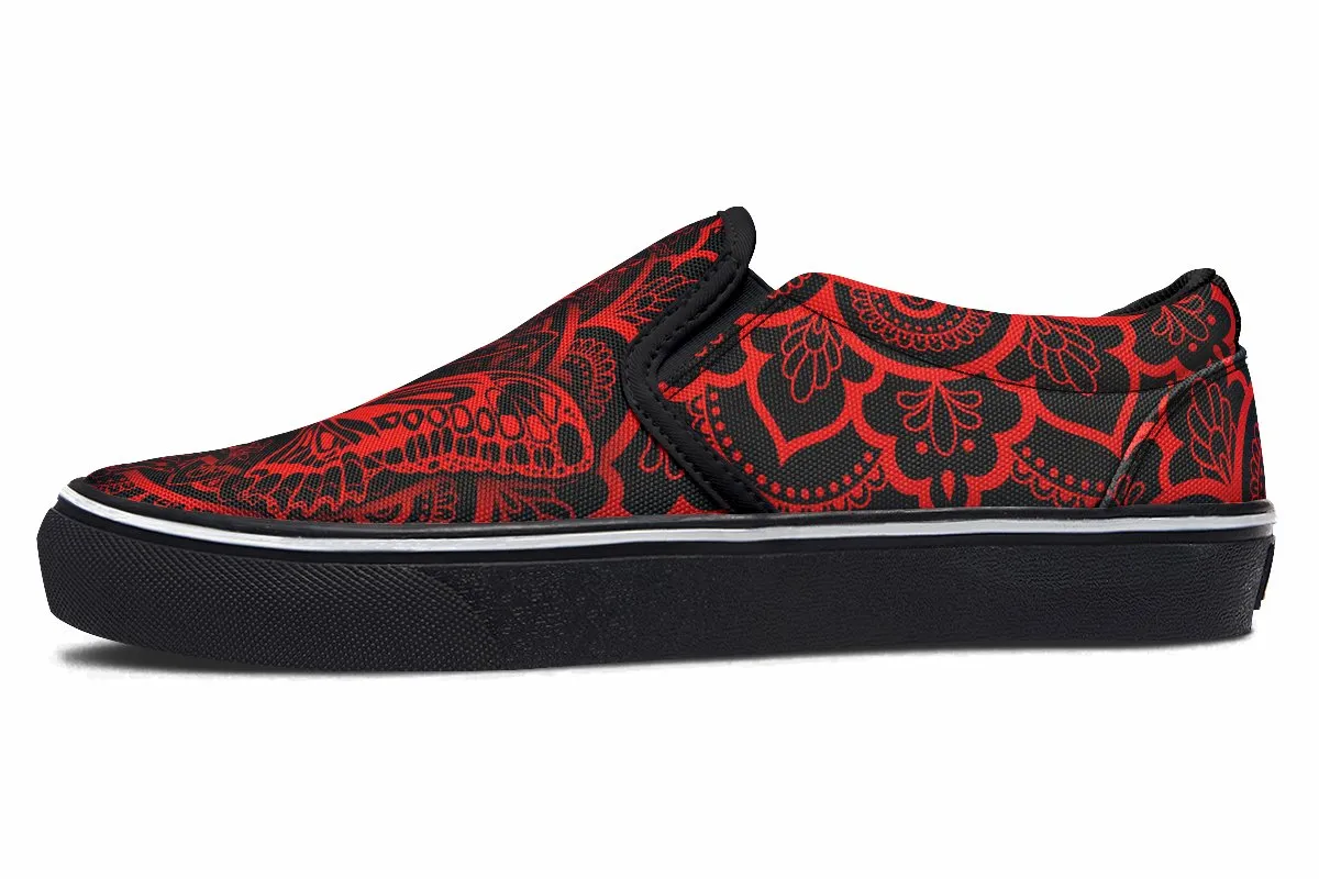 Red Floral Butterfly