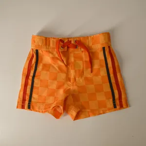 RETRO-WAVE HYBRID BOARD SHORT - YELLOW