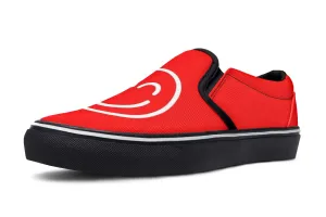 Smile Promo Red Slip on Shoes
