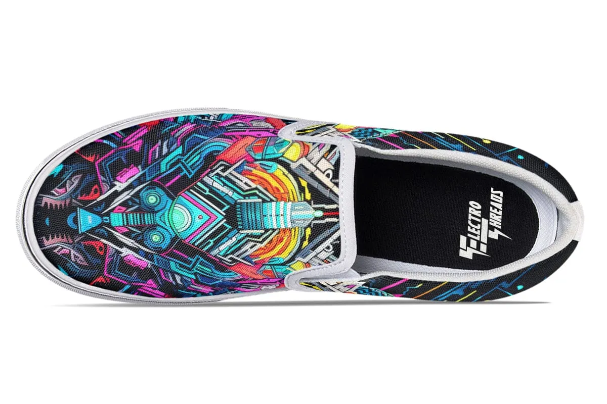 Space Symmetry Slip on Shoes