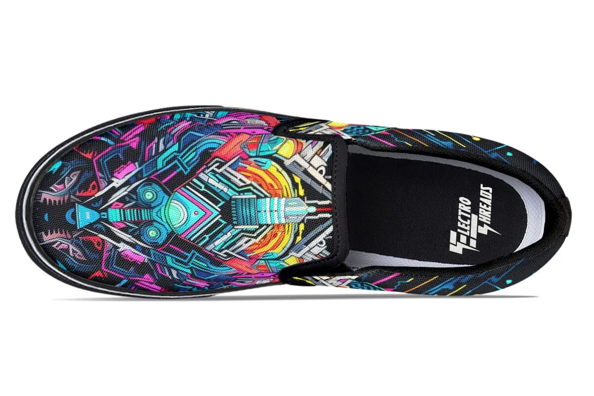 Space Symmetry Slip on Shoes