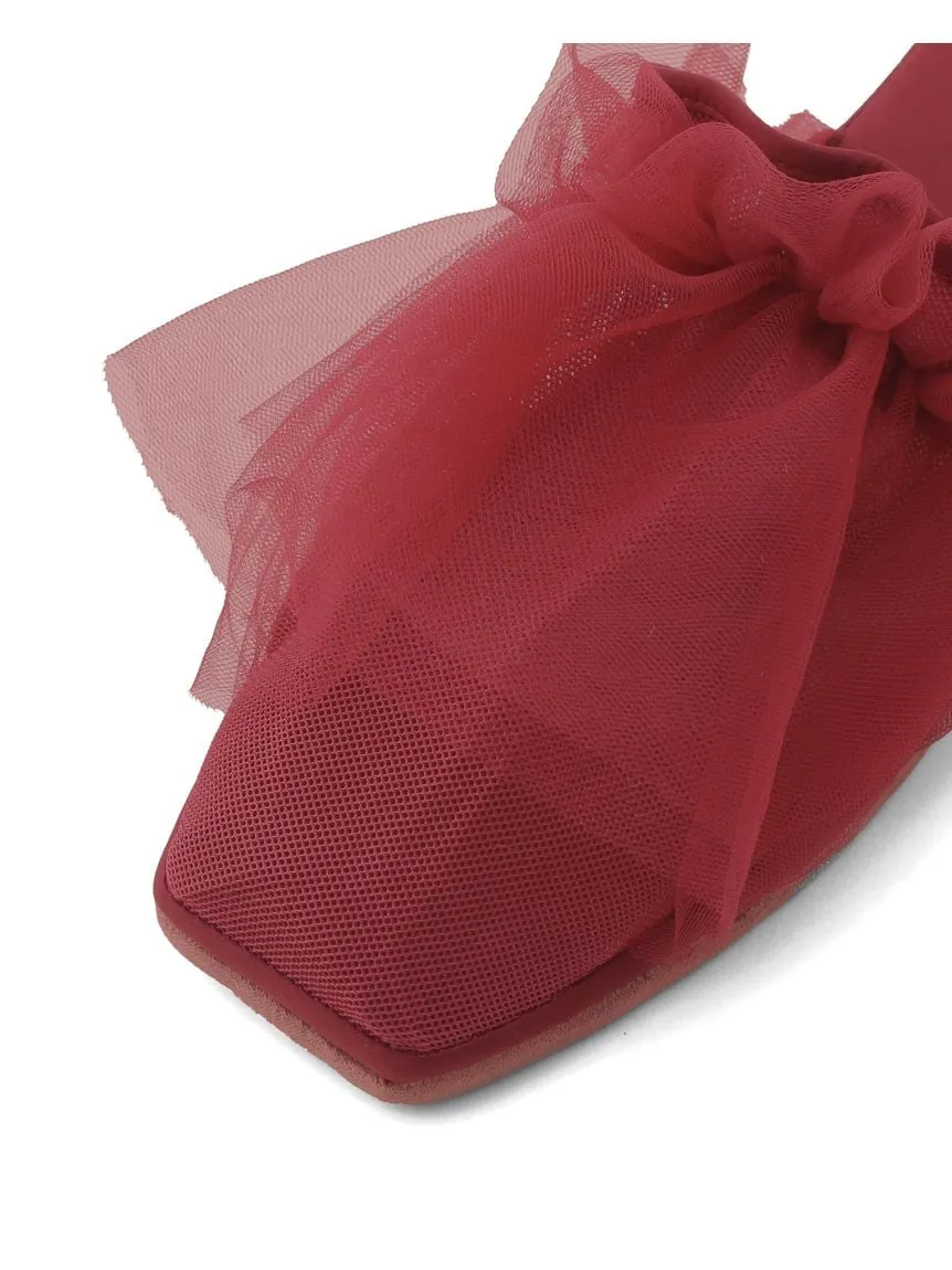 Strawberry Tulle Cozy Bedroom Indoor Slip On Shoes