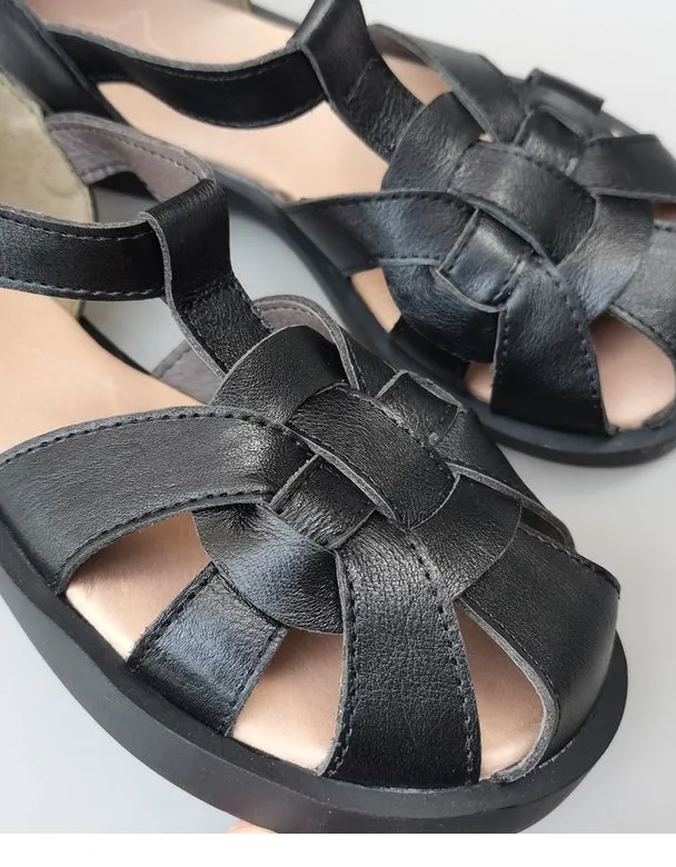 Summer Comfortable T-strap Fisherman Sandals 35-41