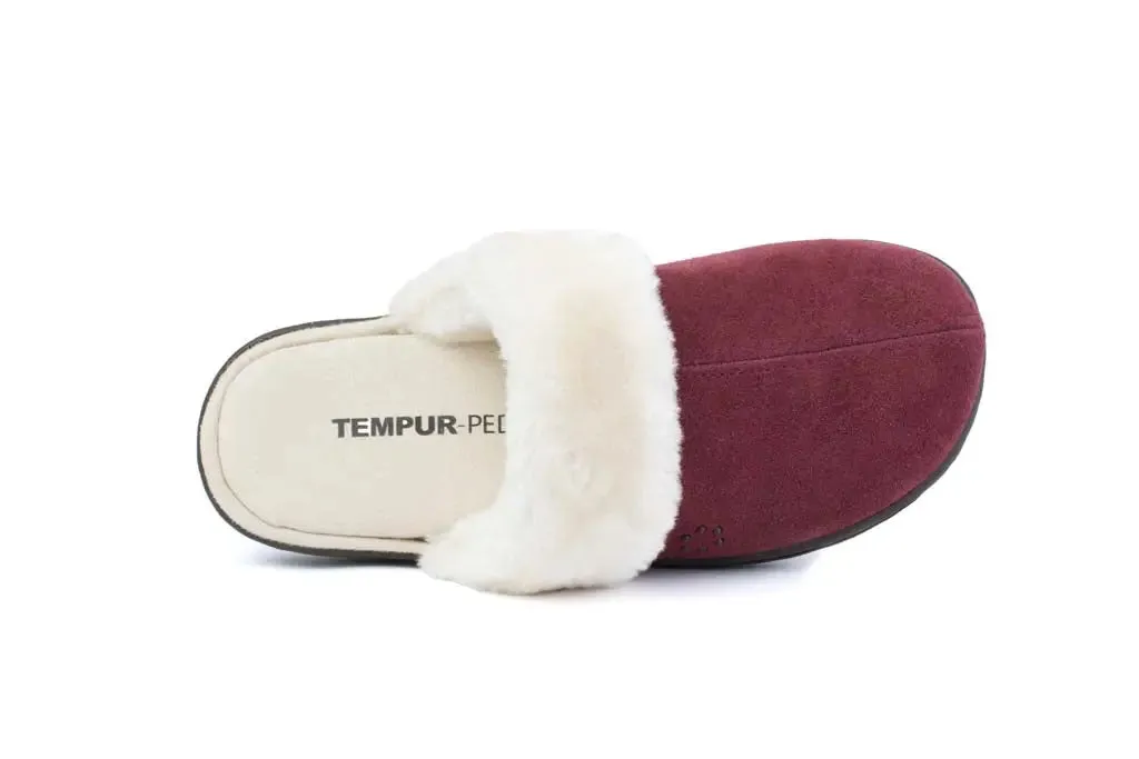 Tempur-Pedic Kensley – Cozy Suede Slipper with Plush Comfort