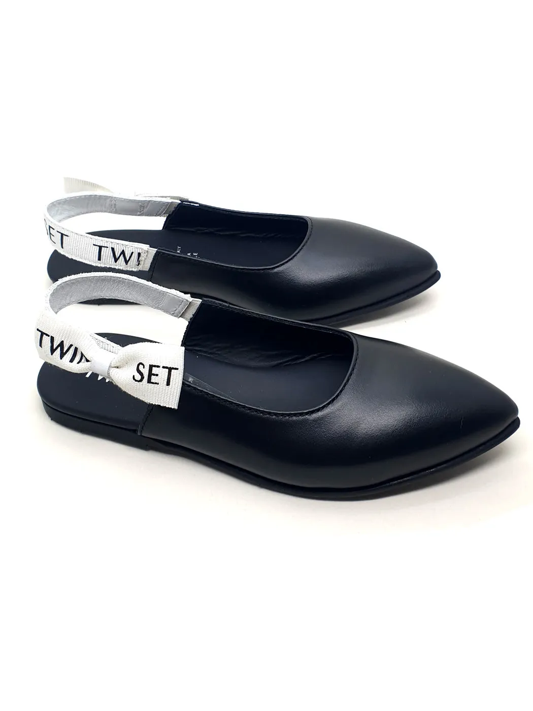 Twinset Girl's slingback flats shoes