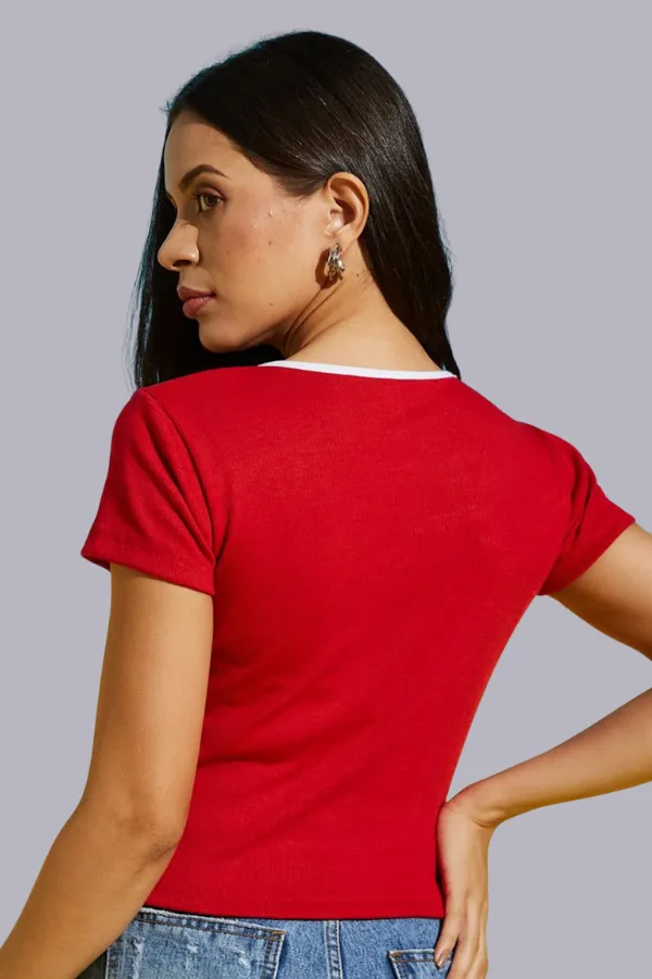 Urban Outfitters Bow Crop Top