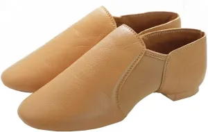 Women Leather Jazz Dance Dhoes Girls Dancing Ankle Boots Slip On Jazz Shoe