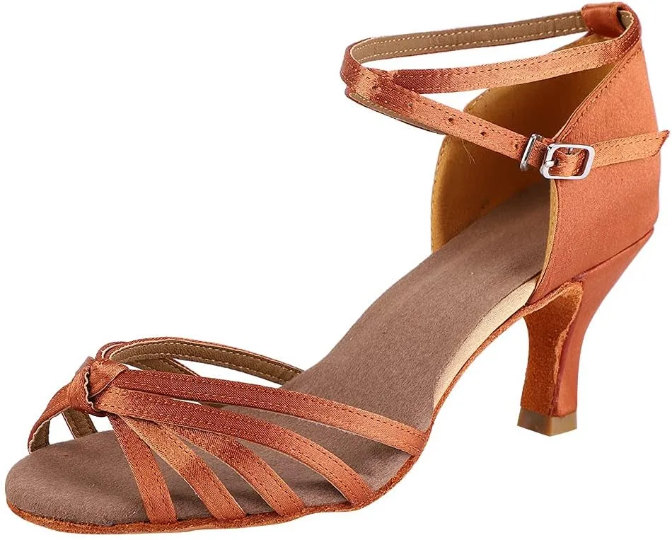 Womens Latin Dance Shoes,Soft Comfortable Latin Shoes Fashion Dance ChA cha Shoe for Women
