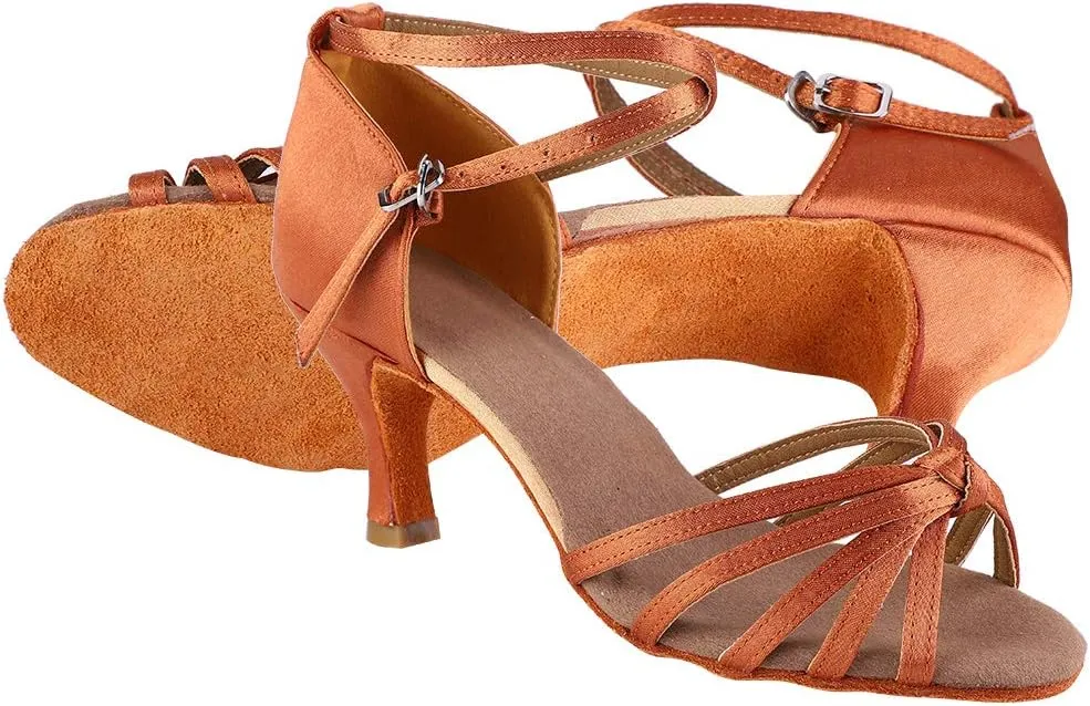 Womens Latin Dance Shoes,Soft Comfortable Latin Shoes Fashion Dance ChA cha Shoe for Women