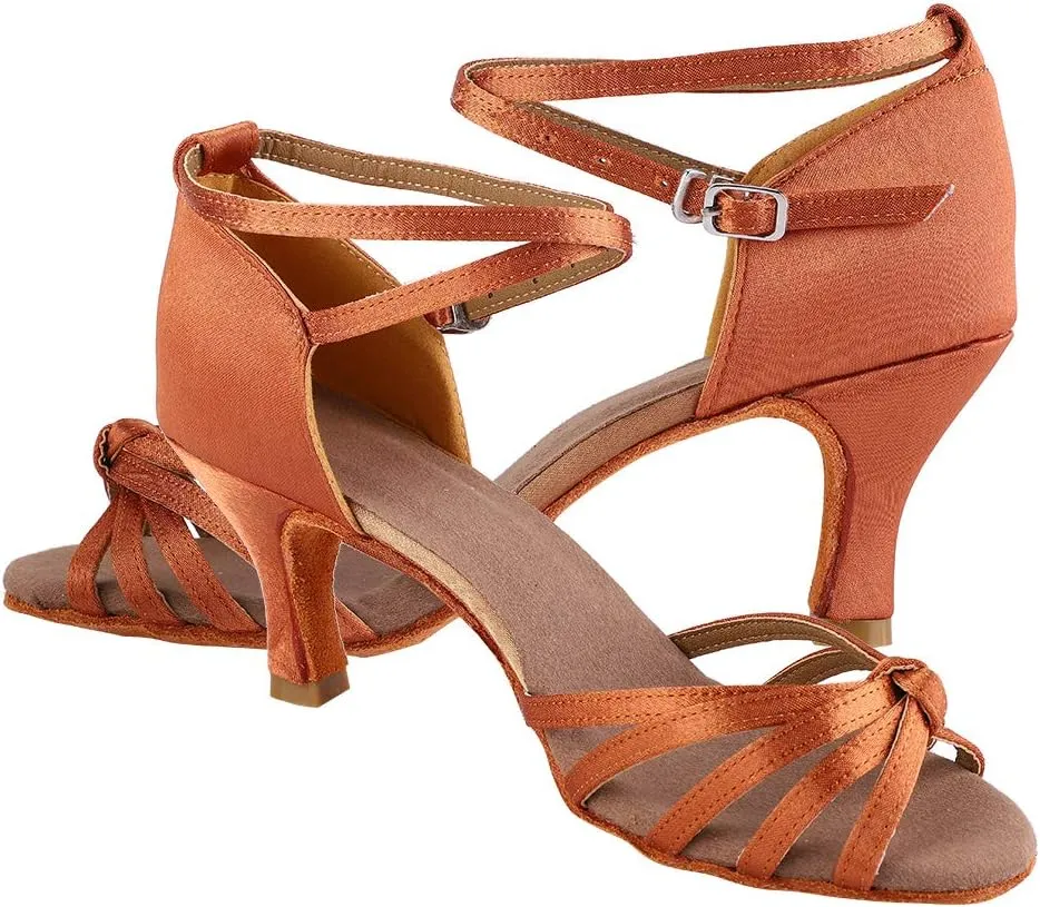 Womens Latin Dance Shoes,Soft Comfortable Latin Shoes Fashion Dance ChA cha Shoe for Women