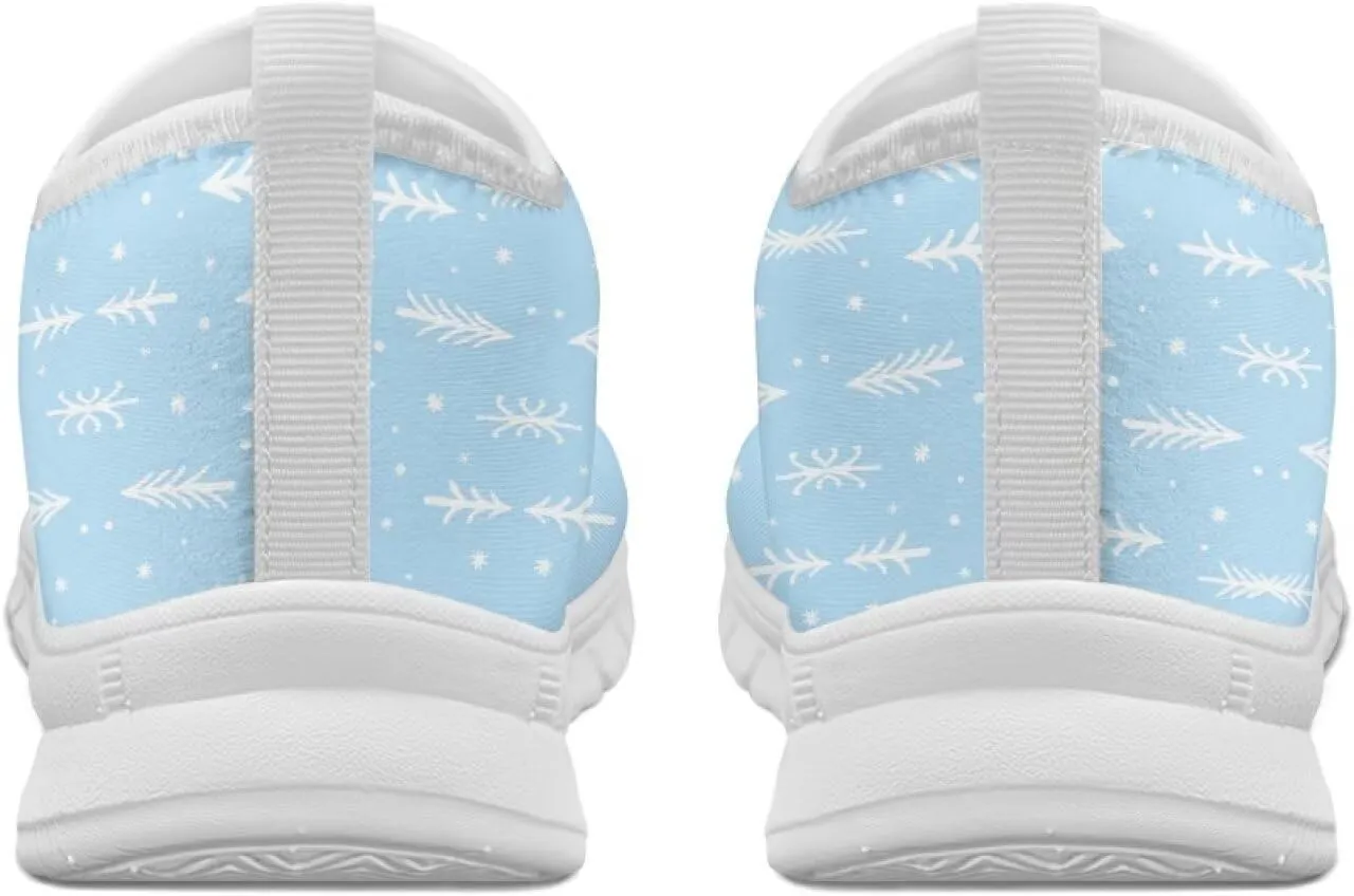 Women's Walking Shoes Cushion Athletic Jogging Shoe Casual Anti-Slip Tennis Sneakers for Outdoor Hiking Size 5.5-11.5 White Sole